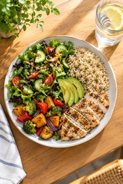 Free guide: The Steady-Energy Plate: How to Build Meals That Don't Crash You by 3 PM